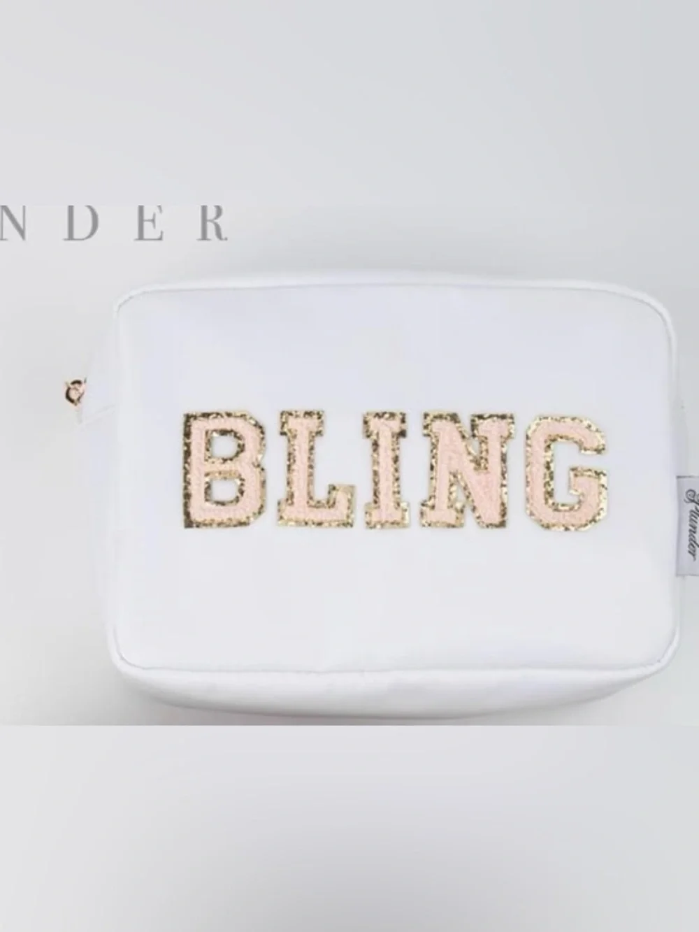 Plunder Bling Cosmetic Makeup Bag Carry All Tote Luggage Suitcase Handbag Insert